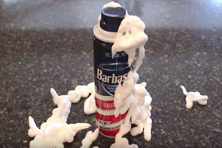 Top Shaving Foam Hacks for House Cleaning DailyThings.me