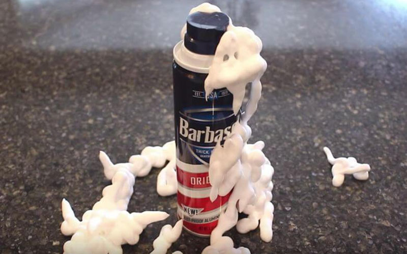 Top Shaving Foam Hacks for House Cleaning DailyThings.me